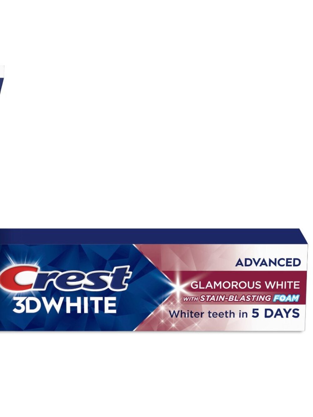New 🌟4 Crest Toothpaste, 3D White Advanced Glamorous White Toothpaste,
